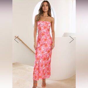 HIGHWAY TO HEAVEN MAXI DRESS PINK